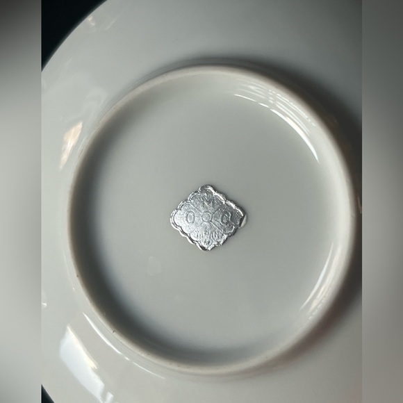 Vintage OMC OTAGIRI Japan porcelain demitasse Espresso Cup Saucer Set - Picture 8 of 8